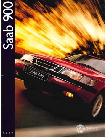 1997 SAAB 900 BROCHURE NEDERLANDS