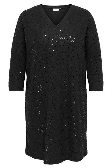 ONLY midi jurk paillettenL=50/52Maat 46/48 (XL) of groter, Verzenden, Nieuw, Maat 46/48 (XL) of groter, Overige kleuren