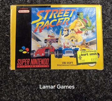 Street racer (SNES tweedehands game), Ophalen of Verzenden, Nieuw