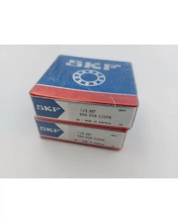 SKF Hoekcontact-drukkogellagerset BSA 205 C/DFB, Verzenden