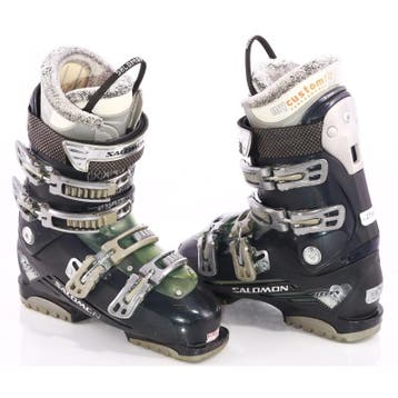 39 40 dames skischoenen SALOMON IRONY 8, canting, 3D buckle,, Verzenden, Gebruikt, Salomon