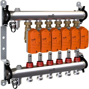Manifold Belimo 6 X Vannes De Zone 24VAC/DC 75s 2/3-Point, Verzenden