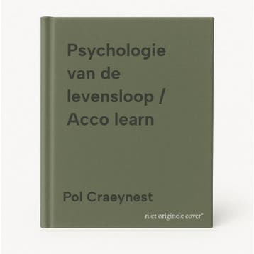 Psychologie van de levensloop / Acco learn 9789464678161, Verzenden, Gelezen, Pol Craeynest