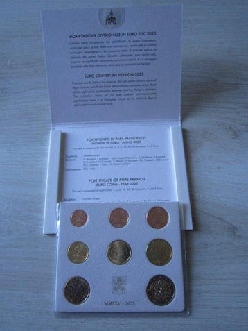 Vaticaan. Year Set (BU) 2025 (Zonder minimumprijs)