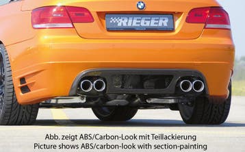 Rieger achteraanzetstuk | 3-Serie E92: 09.06-02.10 (tot Face, Verzenden