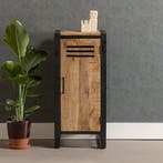 Bijzettafel Mangohouten Kastje Tristan 45x100 cm, Huis en Inrichting, Kasten | Overige, Verzenden, Nieuw