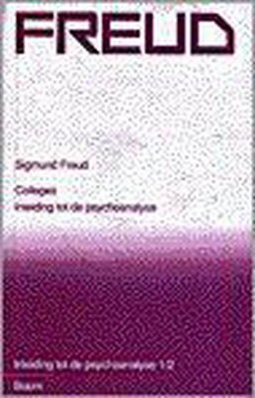 Colleges inleiding tot de psychoanalyse / Sigmund Freud, Boeken, Verzenden, Zo goed als nieuw, Sigmund Freud