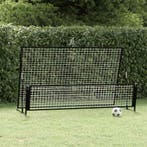 vidaXL Voetbalrebounder/voetbaldoel 2-in-1 202x104x120 cm, Sports & Fitness, Football, Verzenden