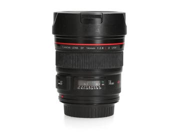 Canon EF 14mm f/2.8 L II USM - Groothoeklens, Audio, Tv en Foto, Ophalen of Verzenden, Zo goed als nieuw