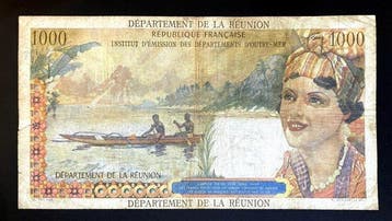 Réunion. - 20 Nouveaux Francs sur 1000 Francs - ND (1971) -