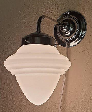 Wandlamp - Acorn - Opaline glas