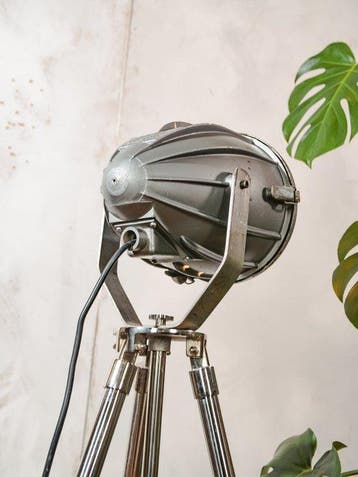 CCCP - Statief vloerlamp - Metaal - Spotlight, Vloerlamp, Antiquités & Art, Antiquités | Éclairage