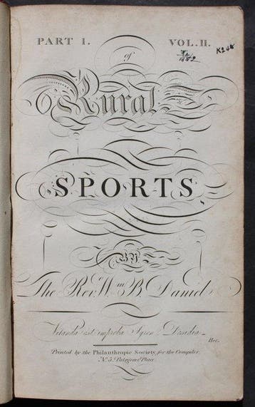 William Barker Daniel - Rural Sports - 1801