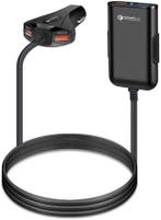 DrPhone PCC3 Multi Autolader Snellader + Oplader QC 3.0 -, Télécoms, Chargeurs de voiture, Verzenden