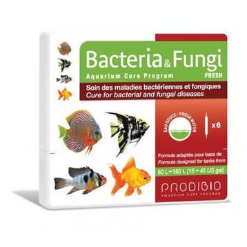 PRODIBIO BACTERIA &amp; FUNGI 6 Amp. fresh - zoetwater, Verzenden