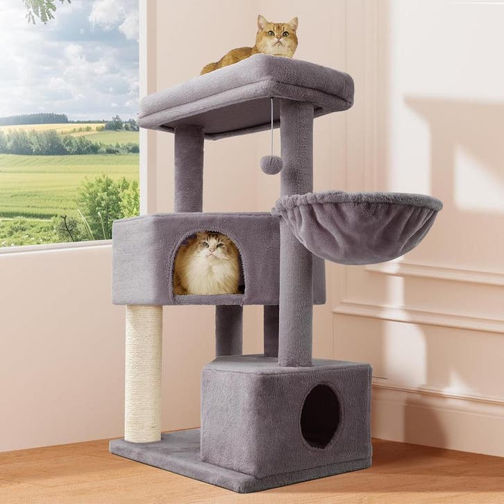 Kattenboom 105cm | 34% Retour Deal | Voor grote katten, Animaux & Accessoires, Meubles griffoirs pour chats, Envoi