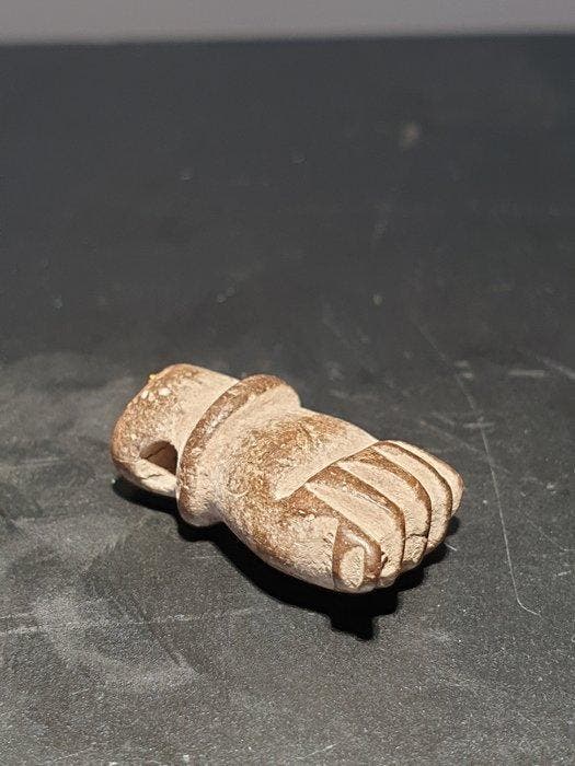 Het oude Egypte, Grieks-Romeinse periode Steen Handamulet -, Antiek en Kunst, Antiek | Overige Antiek