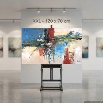 Monika Spiewak - NO RESERVE PRICE - Abstract - Oil Painting