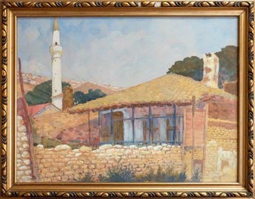 Jean Léon Cosmovici (1888-1952) - Balcik, Antiquités & Art, Art | Peinture | Classique