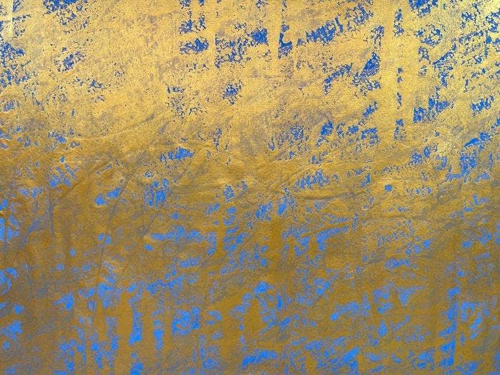 Reinhard Sommer - Gold Cloud XXL, Antiek en Kunst, Kunst | Schilderijen | Modern