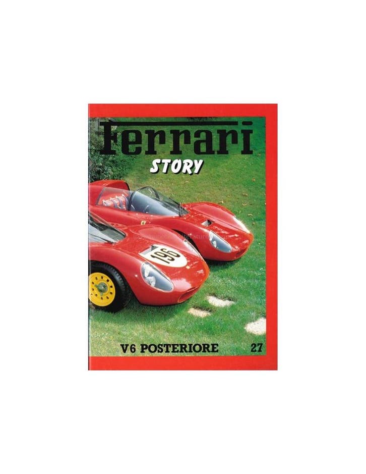 1992 FERRARI STORY V6 POSTERIORE MAGAZINE 27 ENGELS /, Boeken, Auto's | Folders en Tijdschriften