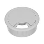 Grommet De Bureau De Gestion De Câbles 60mm Gris Clair -, Verzenden