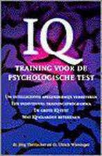 IQ-TRAINING VOOR DE PSYCHOLOGISCHE TEST 9789038909271, Boeken, Psychologie, Verzenden, Gelezen, J. Theilacker