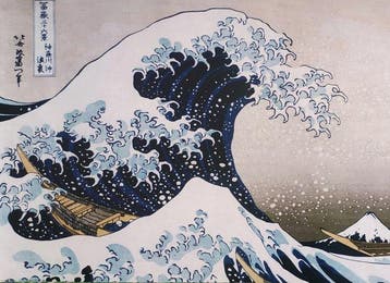 Katsushika Hokusai (after) - The Big Wave of Kanagawa,