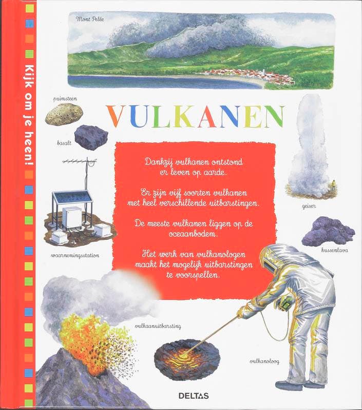 Vulkanen / Kijk om je heen! 9789044719147 Natacha Fradin, Livres, Livres pour enfants | Jeunesse | 10 à 12 ans, Envoi