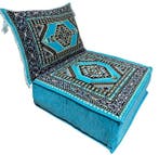 Kelim - 60 cm - 60 cm - Pouf et oreiller