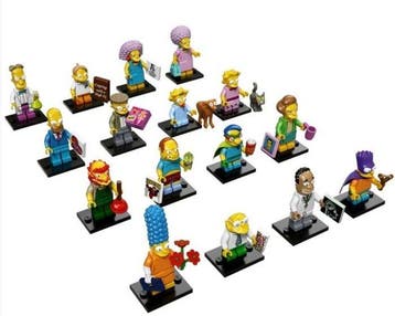 Lego - Figuur - LEGO Minifigures The Simpsons Blind Bags, Nieuw