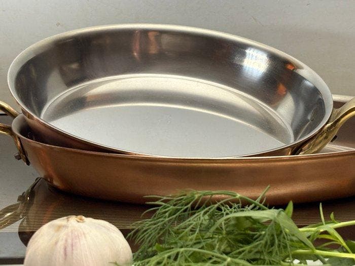 Pan (2) - eenhoorn (unicorn) en COOK zware professioneel, Antiquités & Art, Antiquités | Ustensiles de cuisine