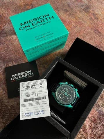 Omega x Swatch - Swatch X Omega Moonwatch Mission on Earth, Nieuw