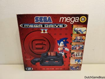 Sega MegaDrive II - Console - Mega 6 - Boxed, Verzenden, Gebruikt