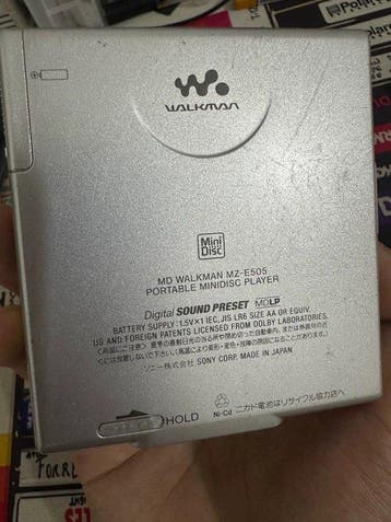 Sony - MZ-E505 Draagbare minidisc-speler, Nieuw