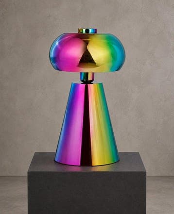 Tafellamp - Sculpturaal design - Metaal - Rainbow
