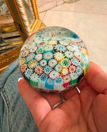 Presse-papiers - verre de Murano