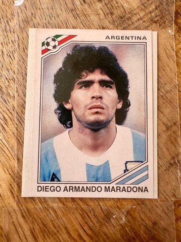 Argentina - Wereldkampioenschap Voetbal - Panini- Diego, Verzamelen, Nieuw