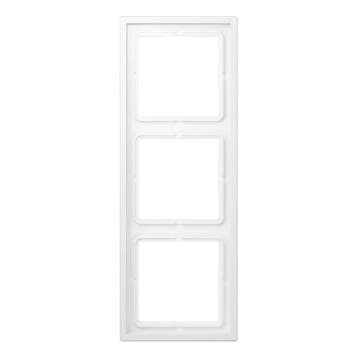 Jung LS Zero Cadre Triple Capot Blanc Mat - LSZ983BFWWM, Verzenden