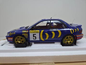 Kyosho 1:18 - Modelauto - Subaru Impreza 555 Repsol #5 -, Nieuw