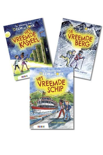 Pakket Op Vakantie Met Ozzie En Tonk (3 Titels) | Nieuw, Verzenden, Nieuw, Marte Jongbloed