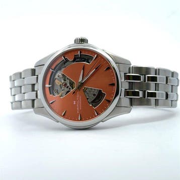Hamilton - Jazzmaster Open Heart - H32215100 - Unisexe -, Handtassen en Accessoires, Nieuw