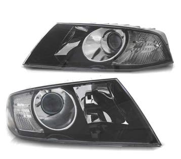 Phares Pour Skoda Octavia 05-08 Lupa Fond Noir, Verzenden