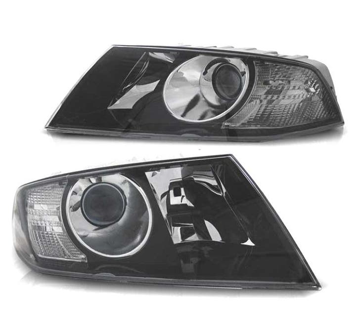Phares Pour Skoda Octavia 05-08 Lupa Fond Noir, Auto-onderdelen, Verlichting, Verzenden