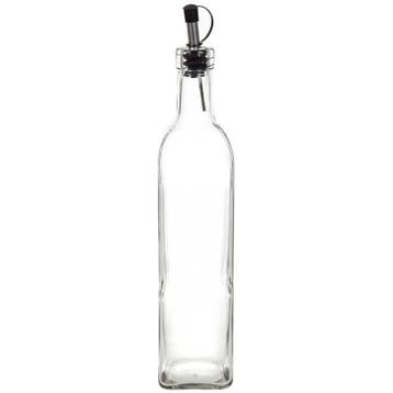 Olie-/Azijnflessen | Glas | 0.5L | 6 Stuks | 57x57x305(h)mm, Verzenden, Nieuw in verpakking