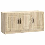 vidaXL TV Kast Sonoma Eiken 99 x 34,5 x 47 cm Bewerkt hout, Verzenden, Nieuw