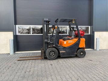 Veiling: Heftruck Doosan G20GP LPG 2000kg 4.7m 2021, Ophalen