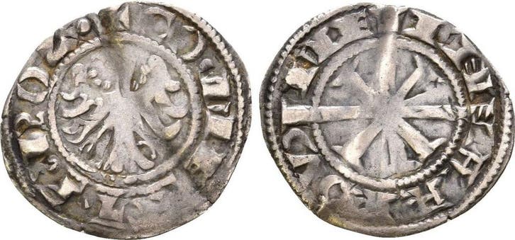 Zwanziger Meran Tirol: Meinhard Ii en seine Soehne Otto,..., Postzegels en Munten, Munten | Europa | Niet-Euromunten, België, Verzenden