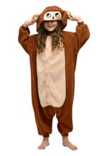 Onesie Aap Pakje 86-92 Apenpak Monkey Kostuum Bruin Pak Apen, Ophalen of Verzenden