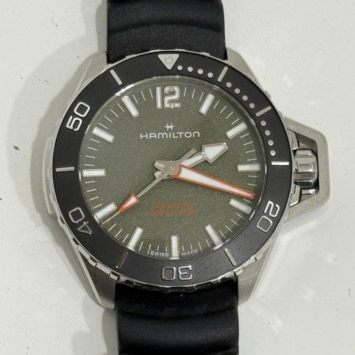 Hamilton - Khaki Navy - H77455360 - Heren - 2020+, Bijoux, Sacs & Beauté, Montres | Hommes